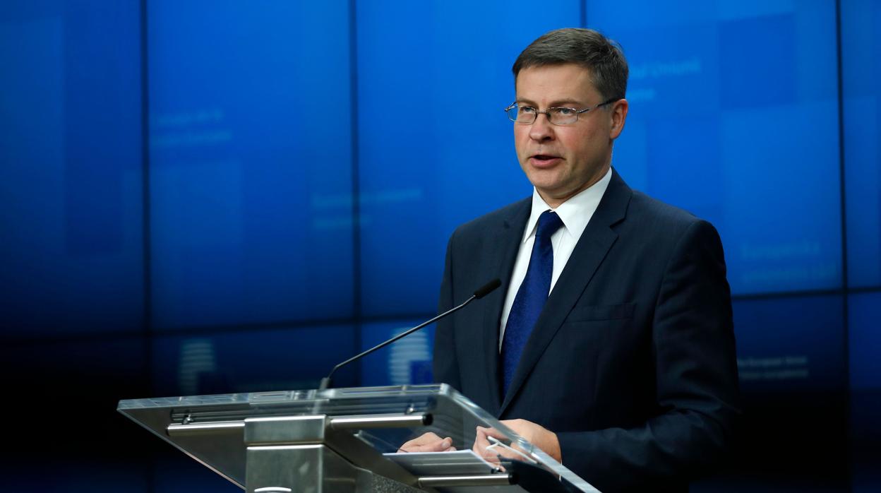 Valdis Dombrovskis, vicepresidente económico de la Comisión Europea y comsario de Comercio