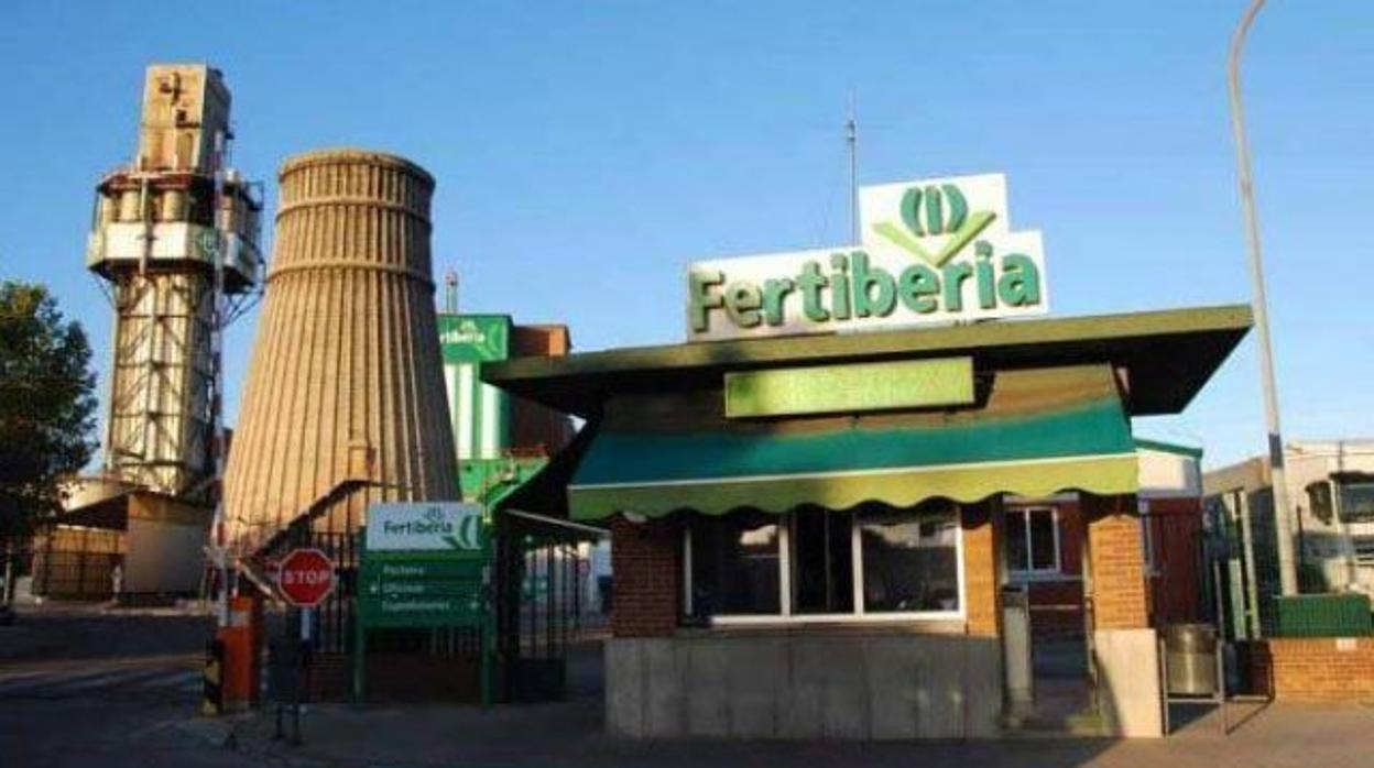 Planta de Fertiberia en Puertollano