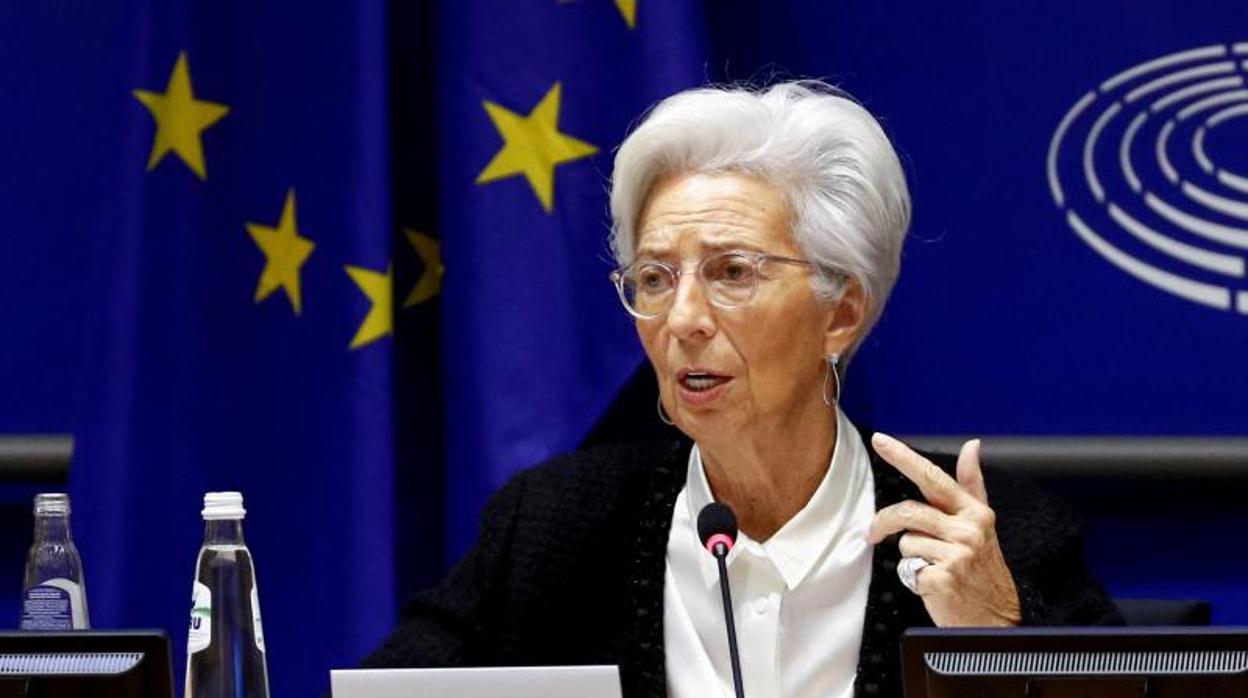 La presidenta del BCE, Christine Lagarde