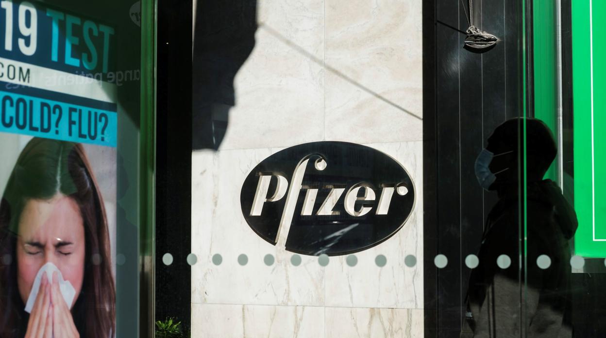 Anuncio de la farmacéutica Pfizer, cuya vacuna contra el coronavirus tiene una efectividad superior al 90%