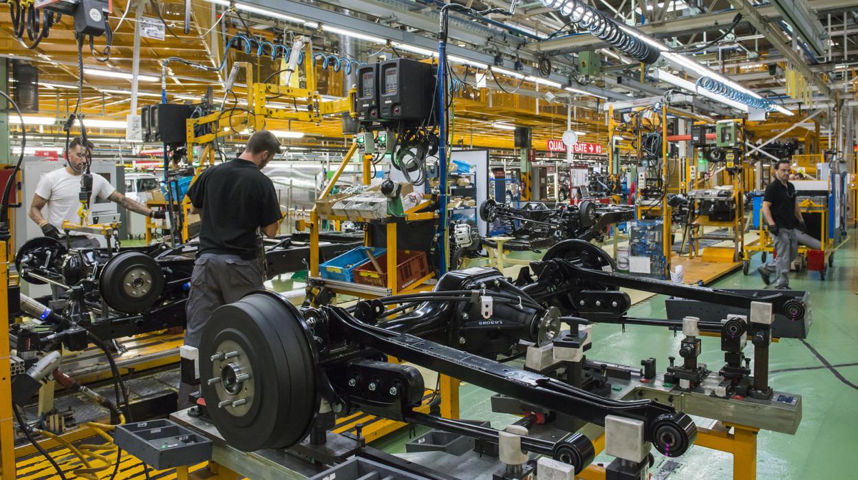 Planta de Nissan en la zona franca de Barcelona