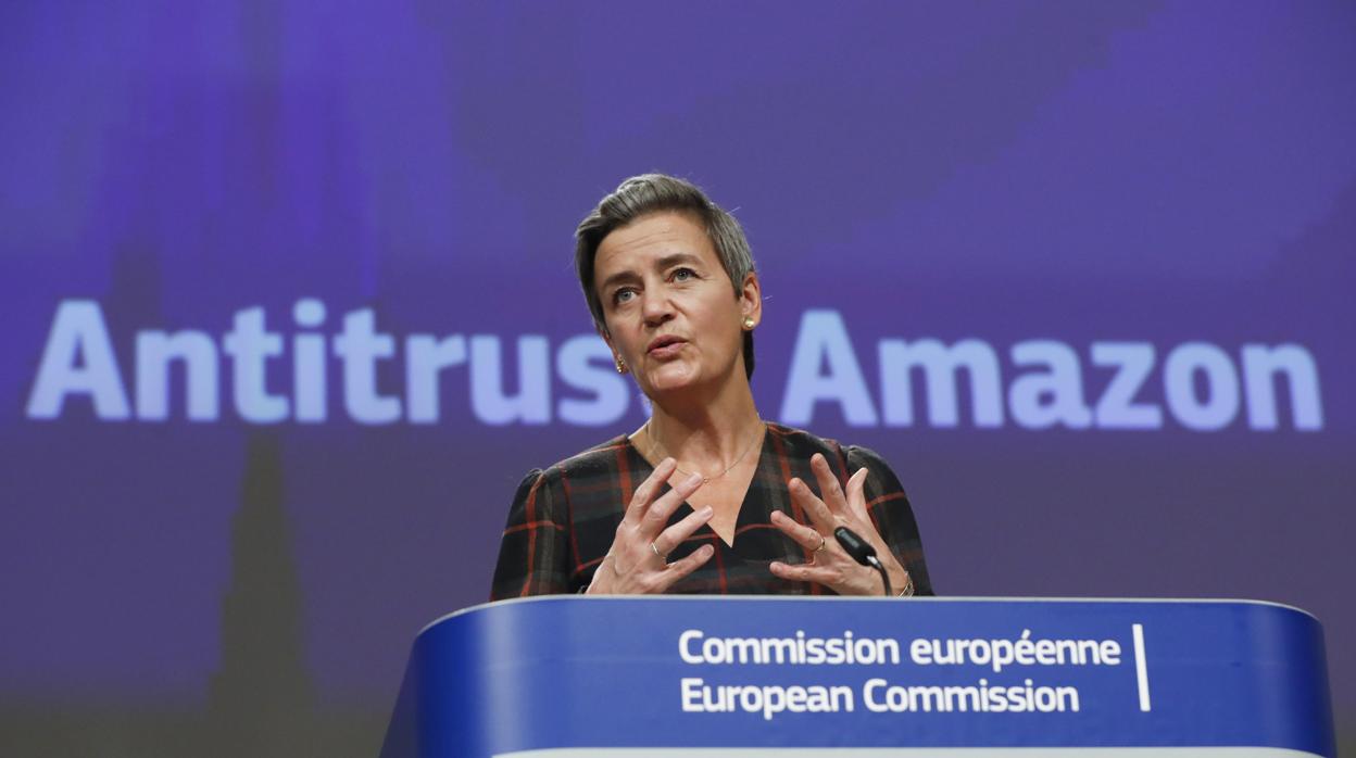 Margrethe Vestager, vicepresidenta ejecutiva de la CE