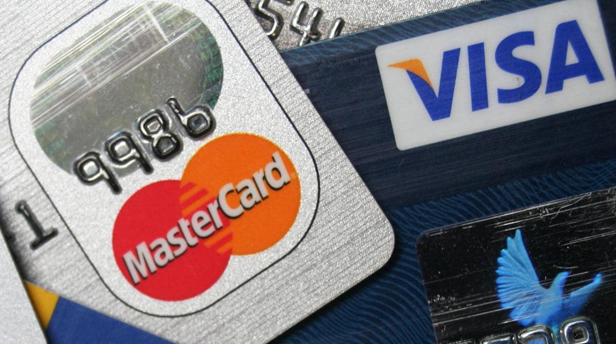 Tarjetas de Visa y Mastercard