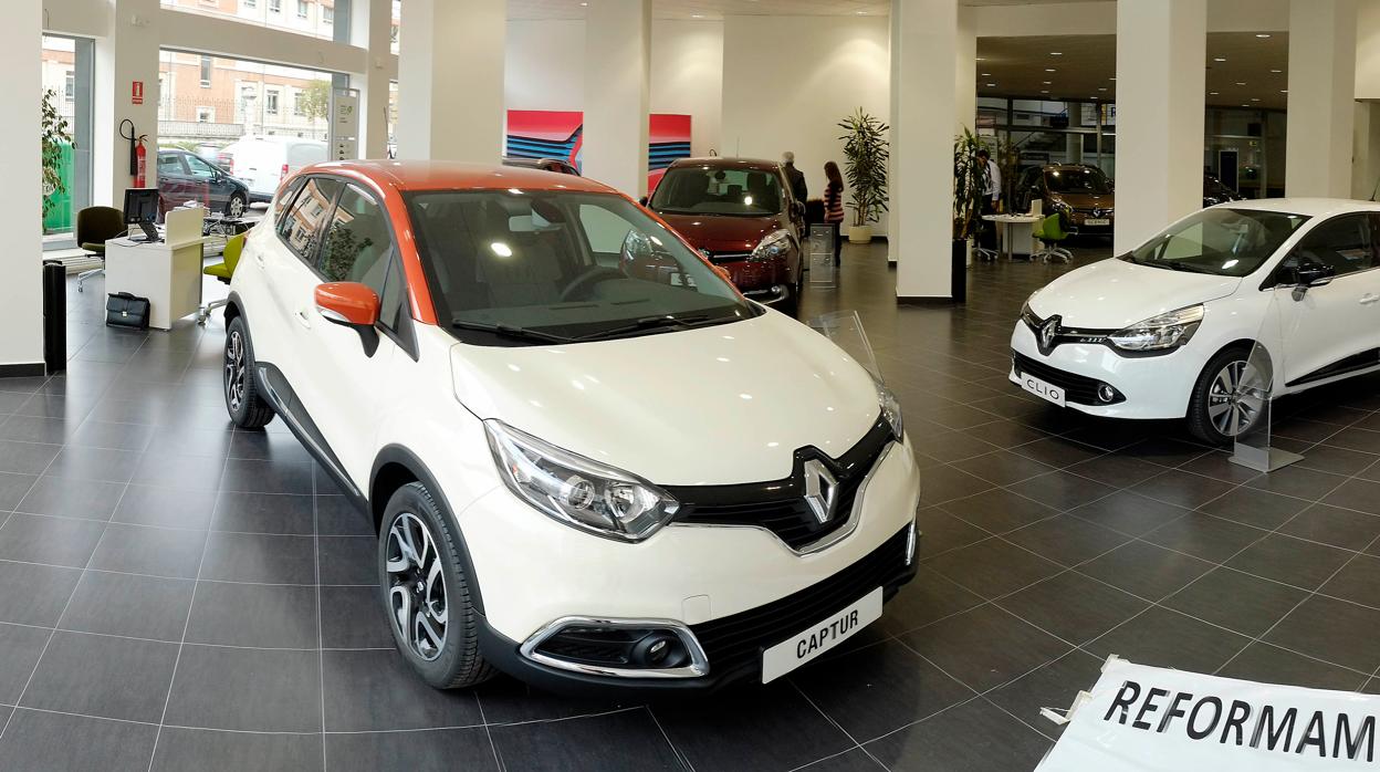 Concesionario de venta de coches de la marca Renault