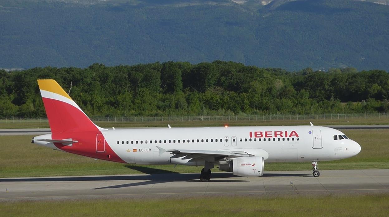 Avión de Iberia