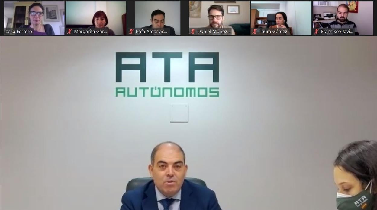 Reunión telemática de la junta directiva de ATA