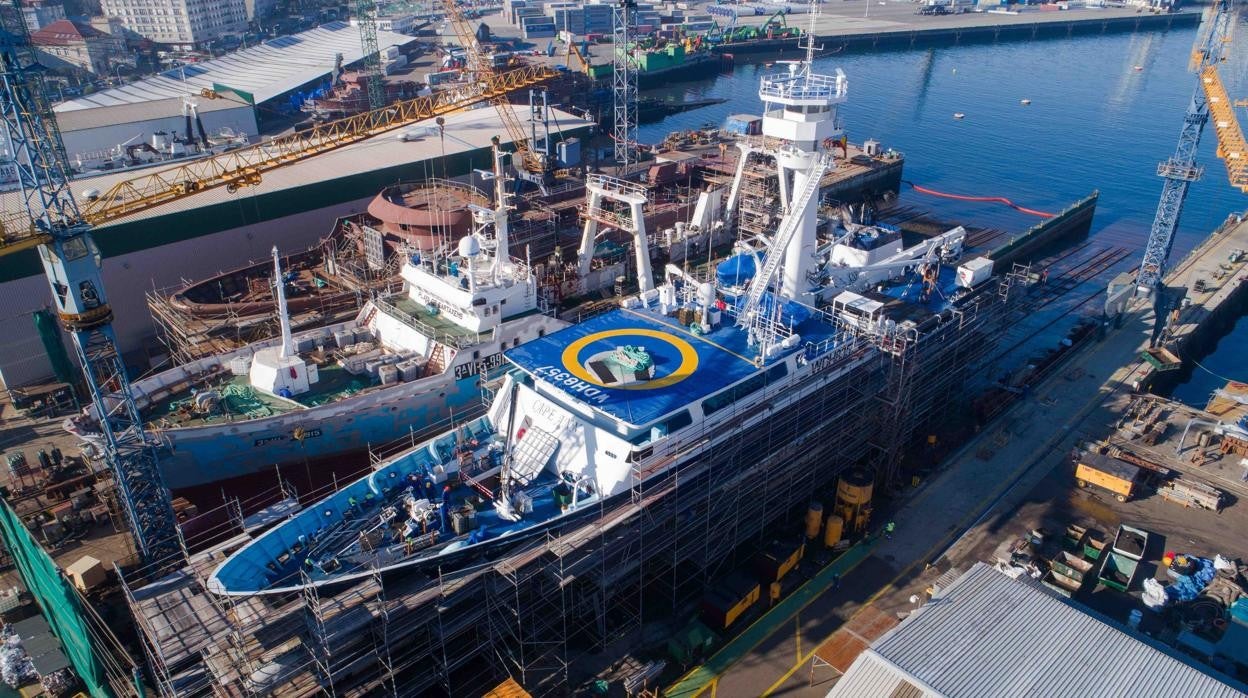 Entre empleos directos e indirectos, el sector de la construcción naval y mantenimiento de embarcaciones da trabajo a unas 70.000 personas en España