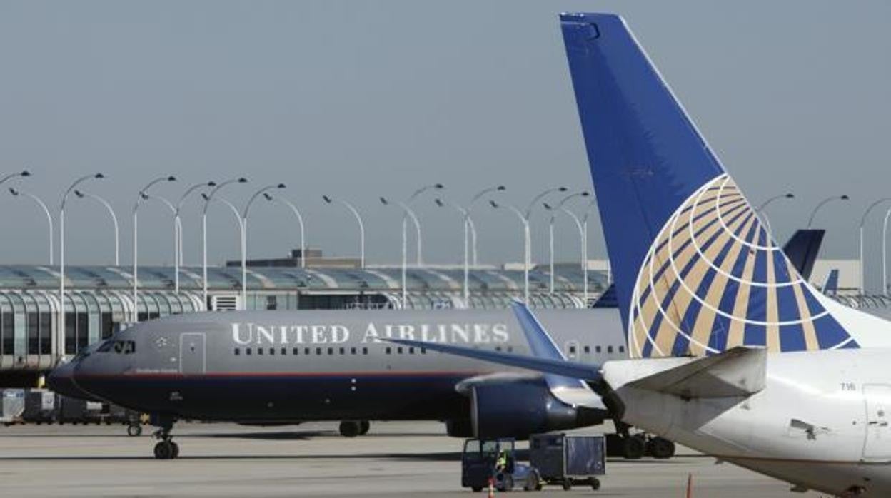 Aviones de la aerolínea United Airlines