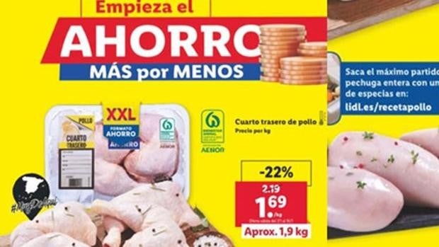 COAG denuncia ofertas «abusivas» de pollo en el sector de la distribución que vulneran la ley