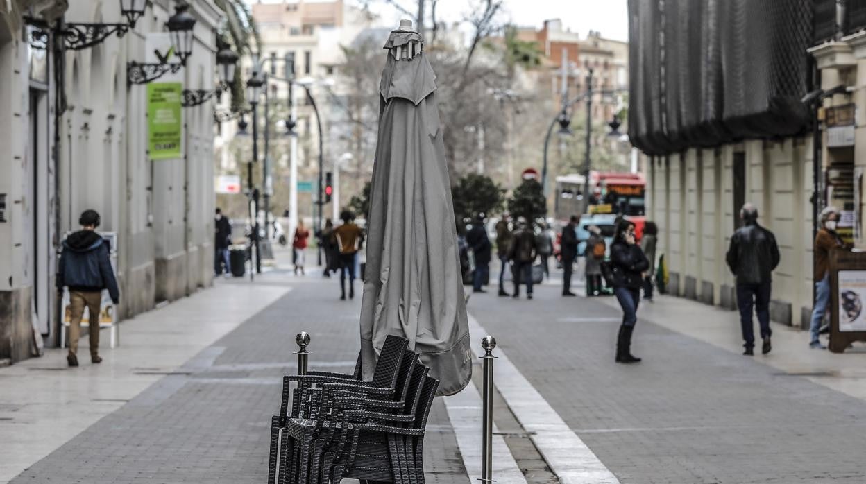 Terraza cerrada en Valencia