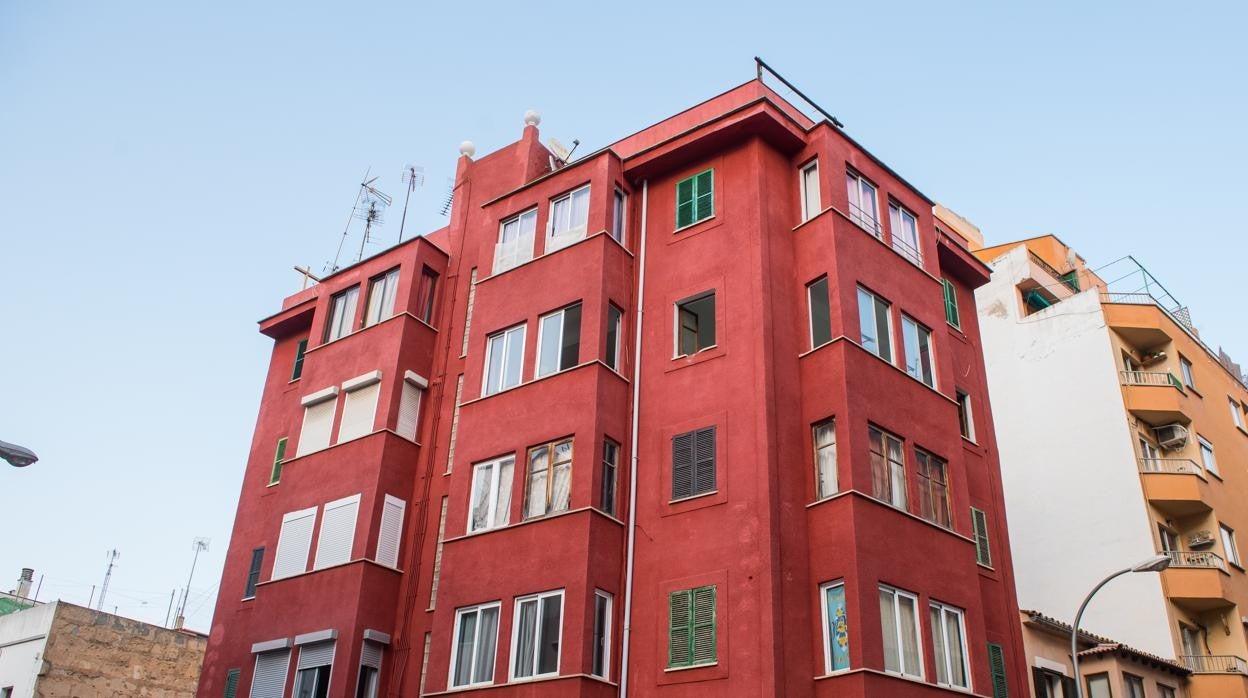 Un edificio de viviendas en Palma