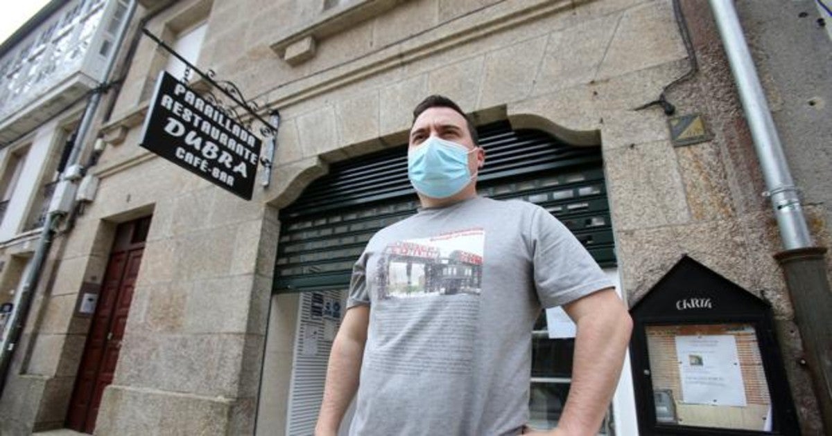 David Dubra, dueño del restaurante Dubra y Trebol, de Santiago de Compostela