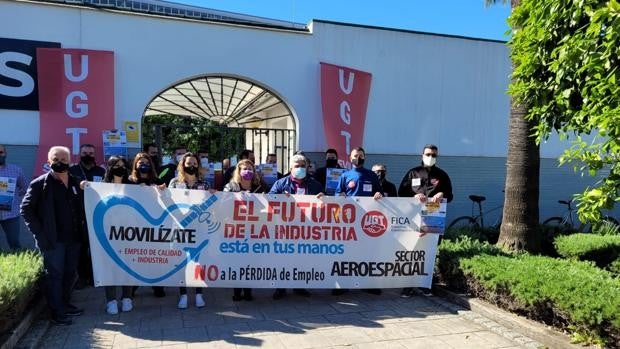 Un 40% del empleo aeronáutico andaluz se ha destruido en dos años, según UGT