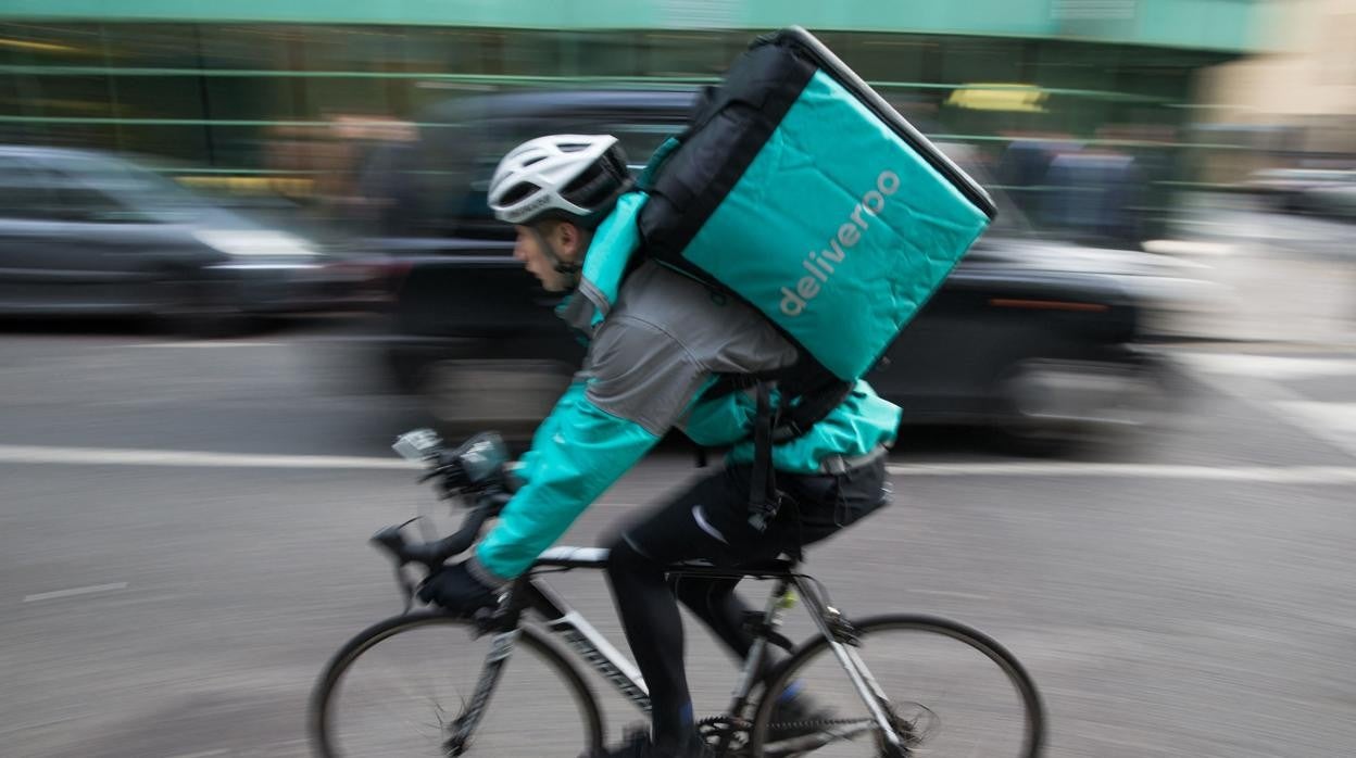 'Rider' de Deliveroo