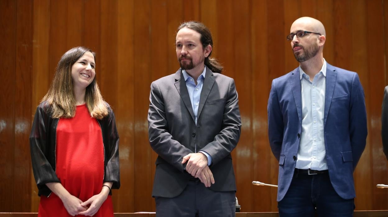 Ione Belarra y Pablo Iglesias