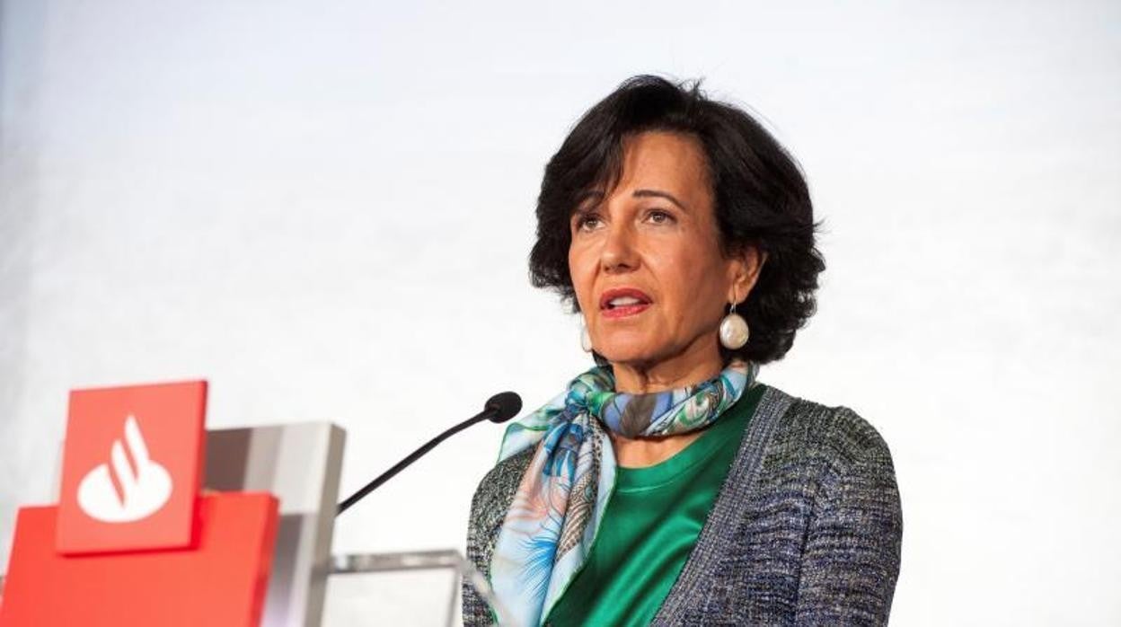 La presidenta del Banco Santander, Ana Botín