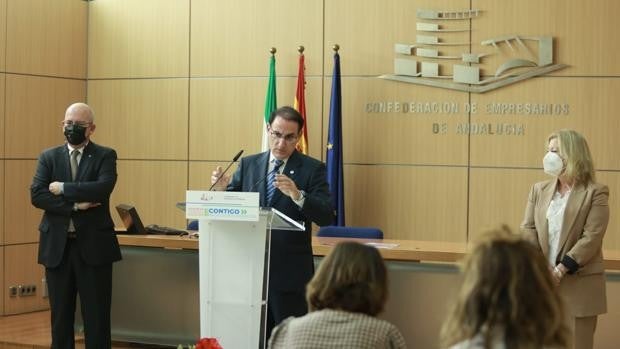 La Confederación de Empresarios de Andalucía cerró el año de la pandemia con las cuentas en positivo