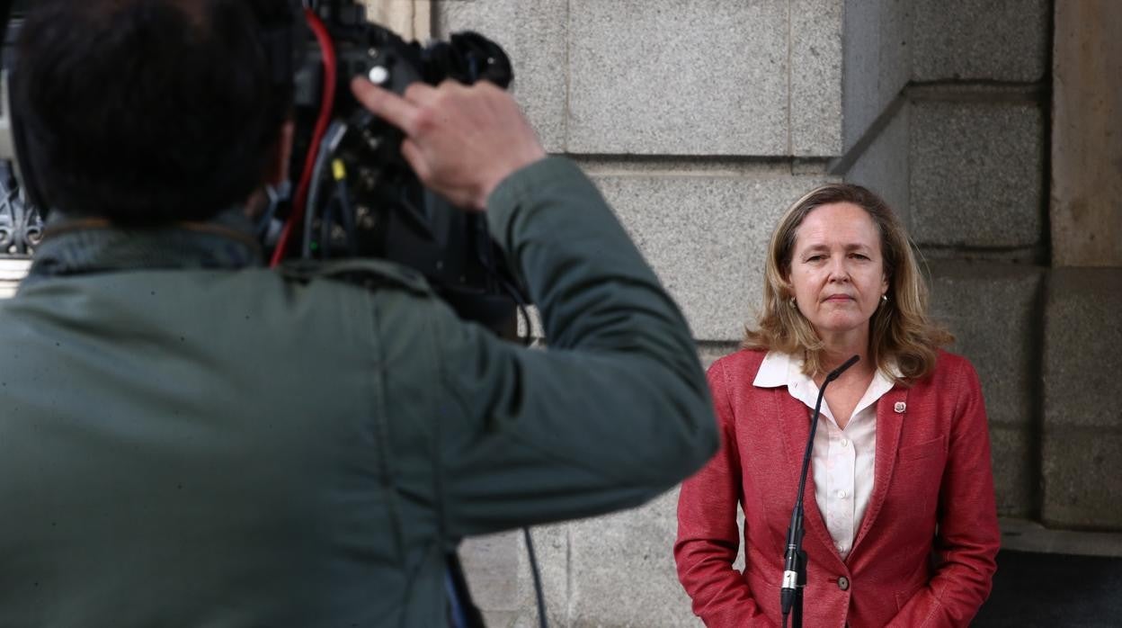 Nadia Calviño, vicepresidenta y ministra de Asuntos Económicos