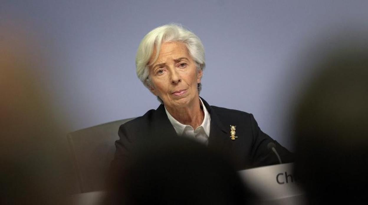 La presidenta del BCE, Christine Lagarde