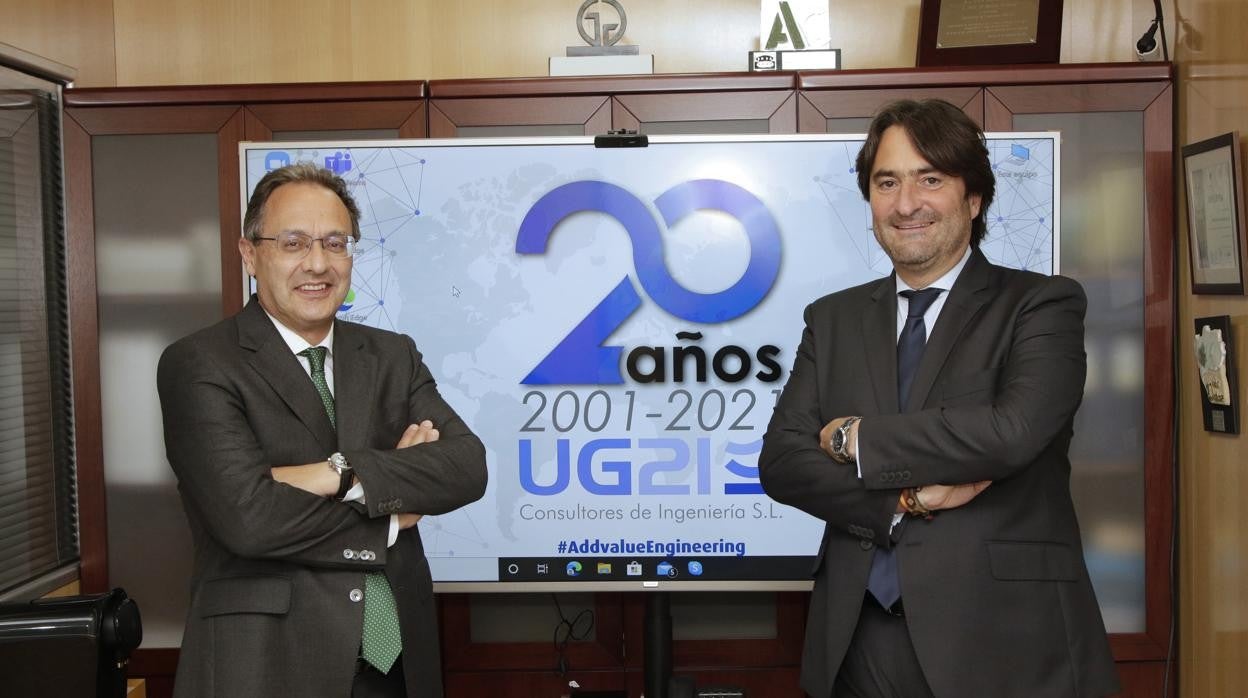 Ozgur Unay Unay y Manuel González Moles, presidente y consejero delegado de UG21, respectivamente