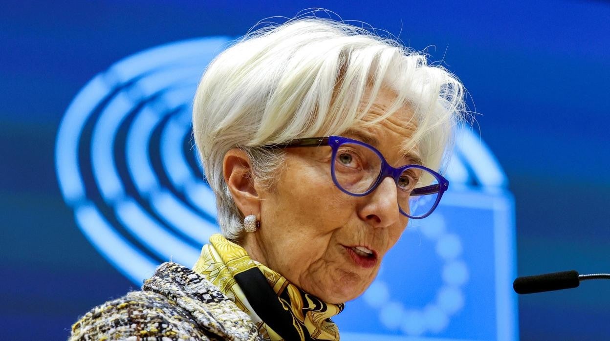 La presidenta del Banco Central Europeo, Christine Lagarde