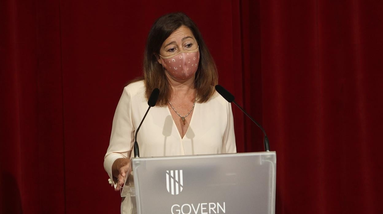 La presidenta de Baleares, Francina Armengol