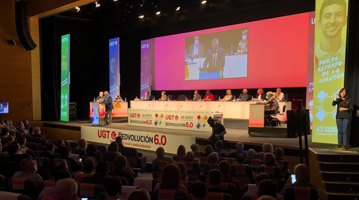 Congreso confederal de UGT, en Valencia