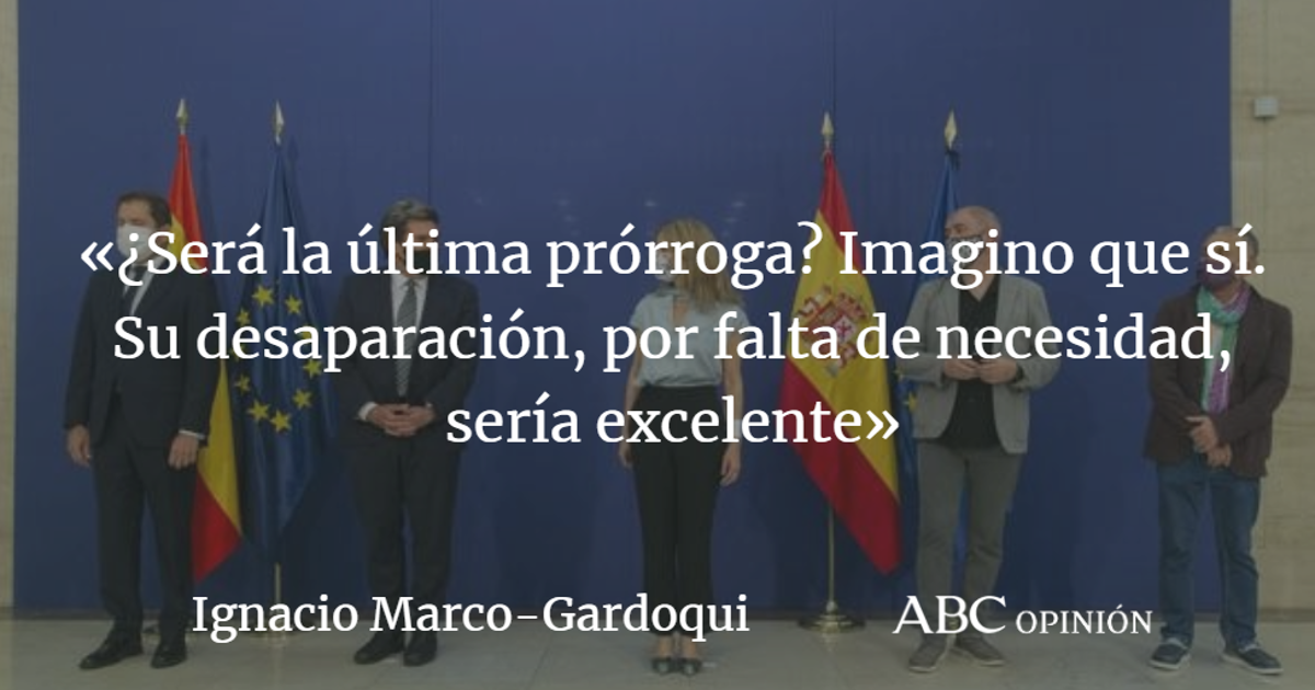 Gobierno y agentes sociales durante el acuerdo de los ERTE