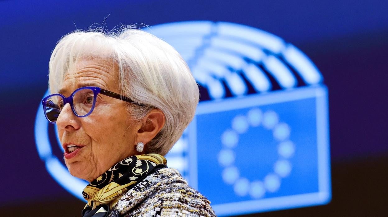 La presidenta del Banco Central Europeo, Christine Lagarde