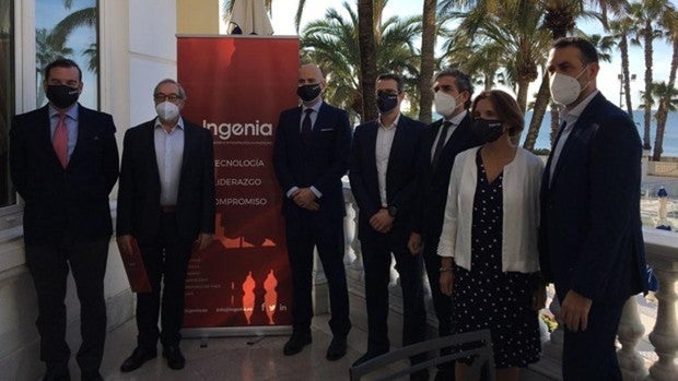 Equipo directivo de Ingenia en la presentación de resultados de 2020