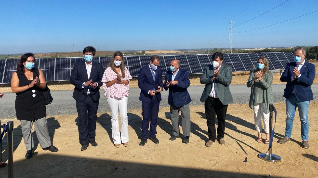 Inauguración de la planta fotovoltaica