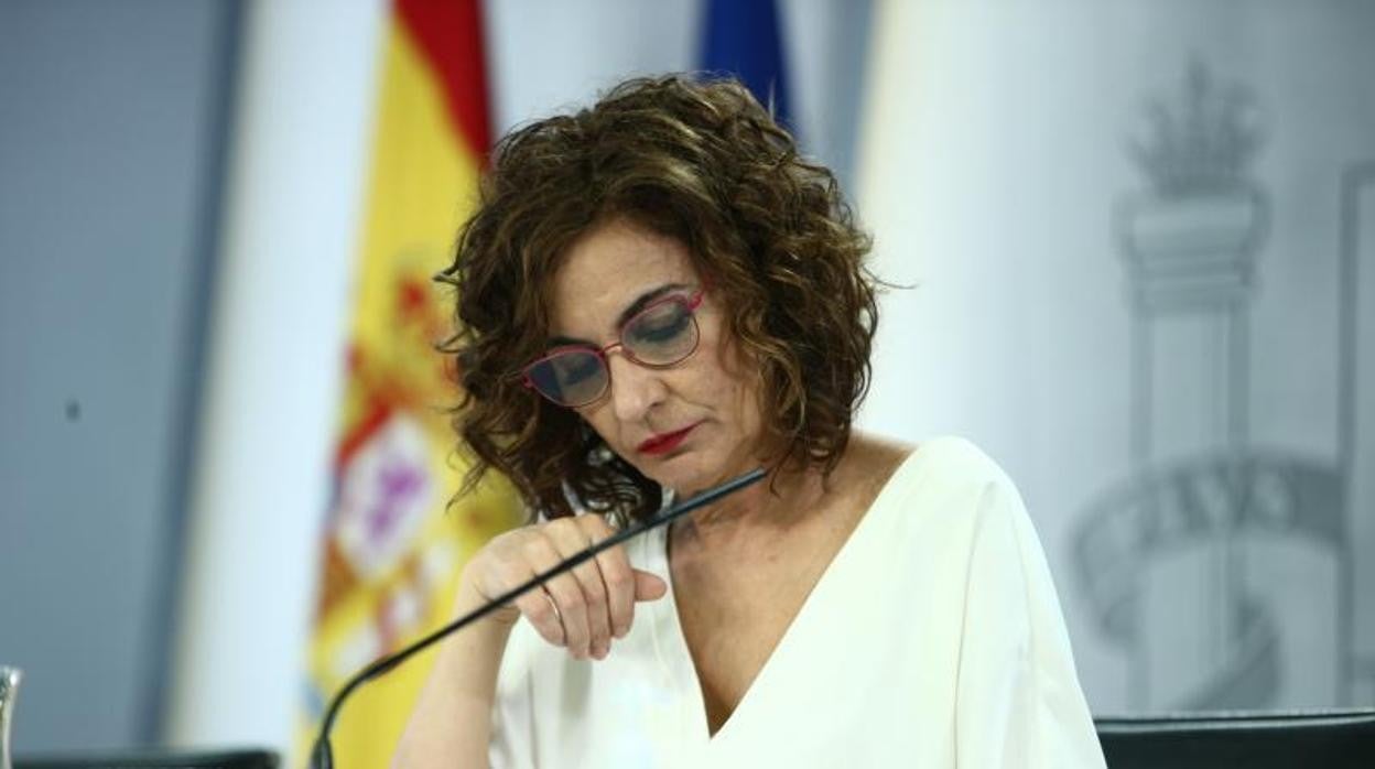 La ministra de Hacienda, María Jesús Montero