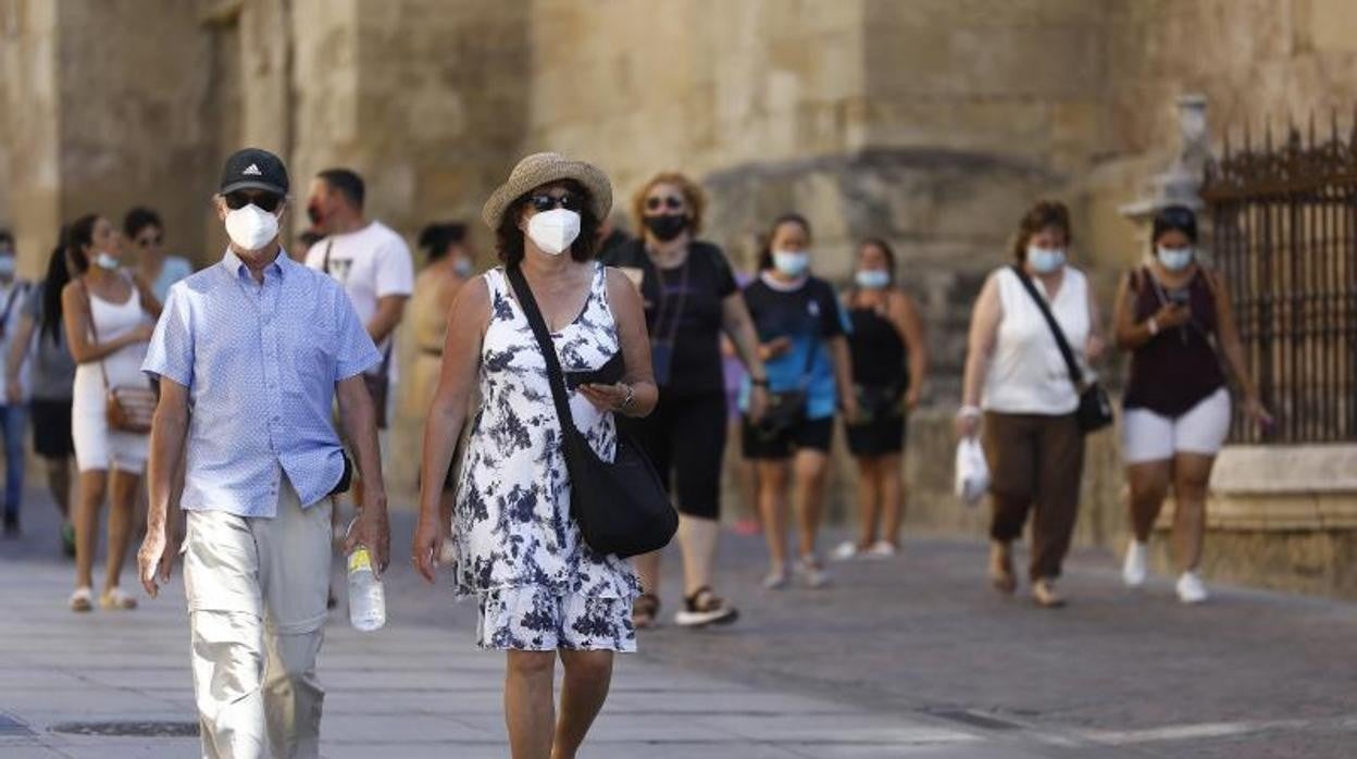 Turistas en Córdoba