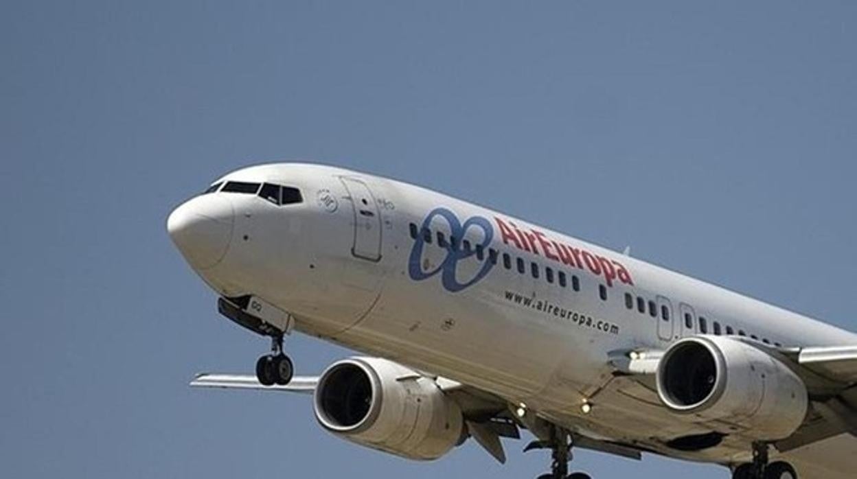 Avión de Air Europa