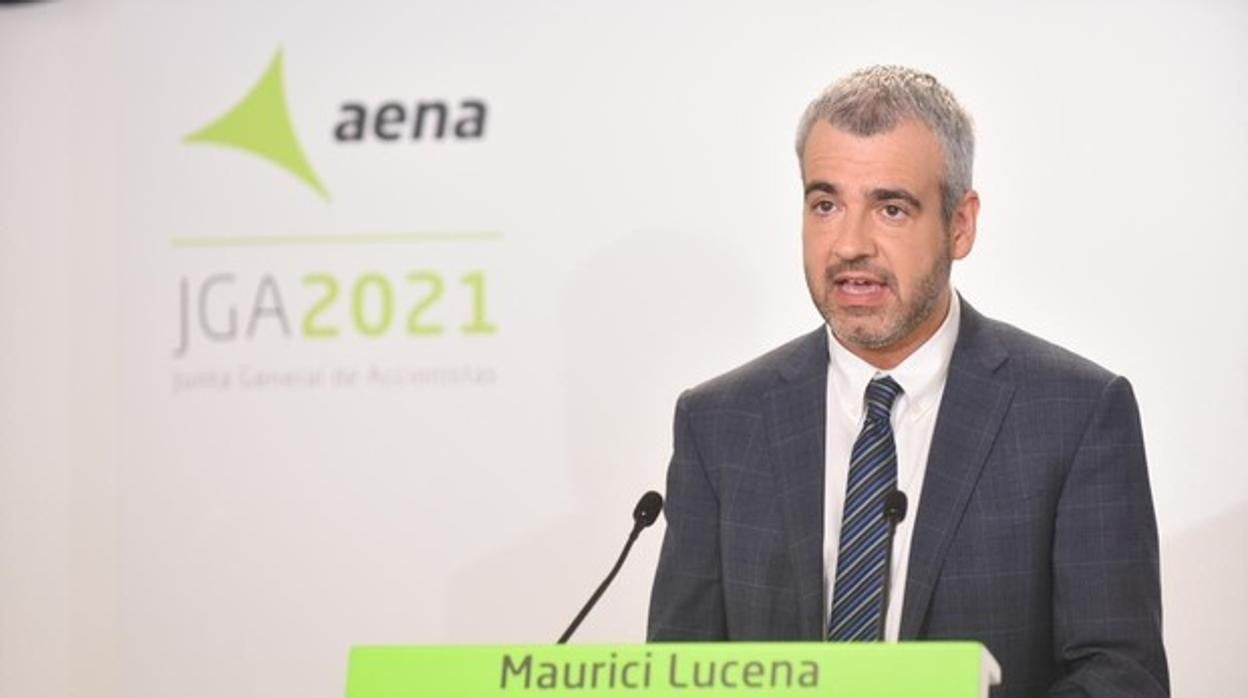 El presidente de Aena, Maurici Lucena