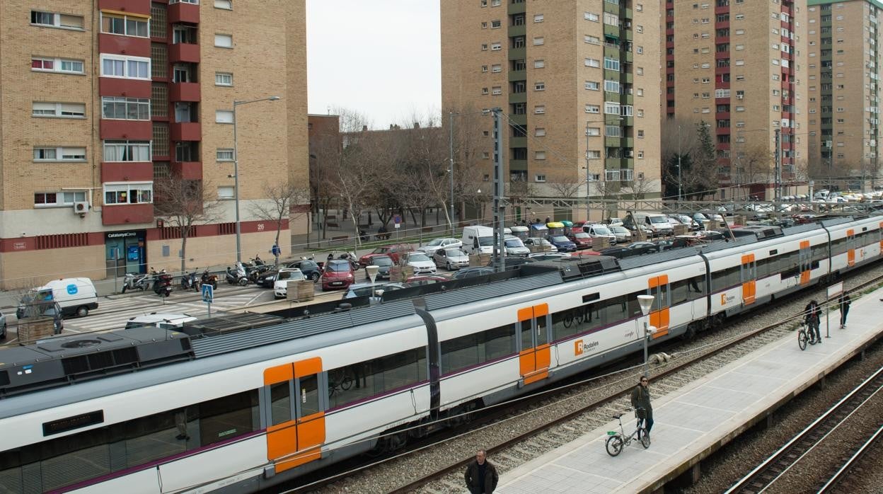 Vías de Cercanías de Barcelona