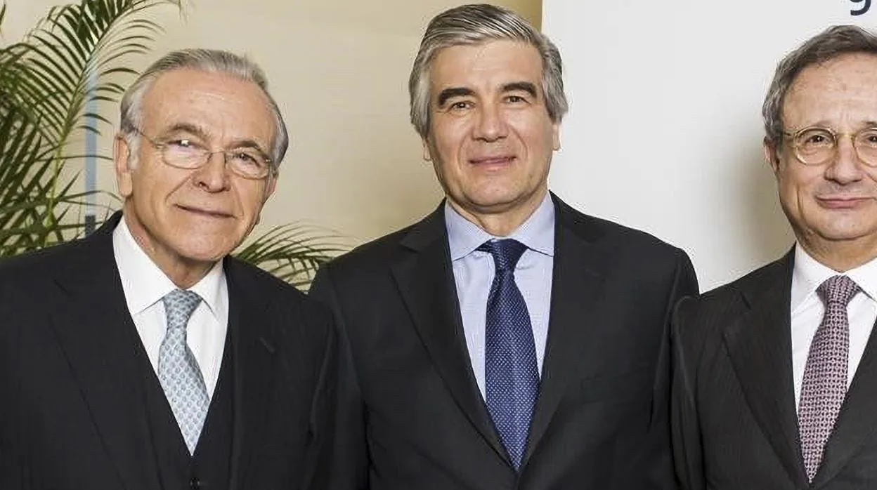Isidro Fainé, presidente de CriteriaCaixa, y Francisco Reynés, presidente de Naturgy