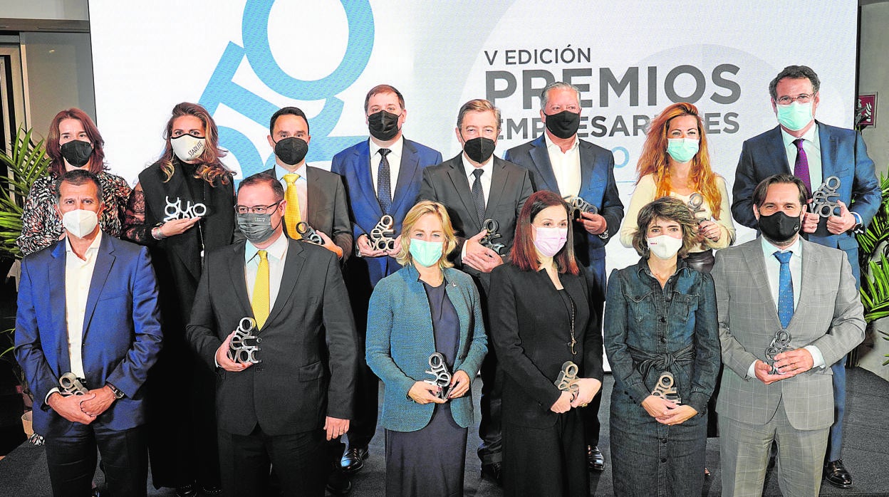 Imagen de los premiados