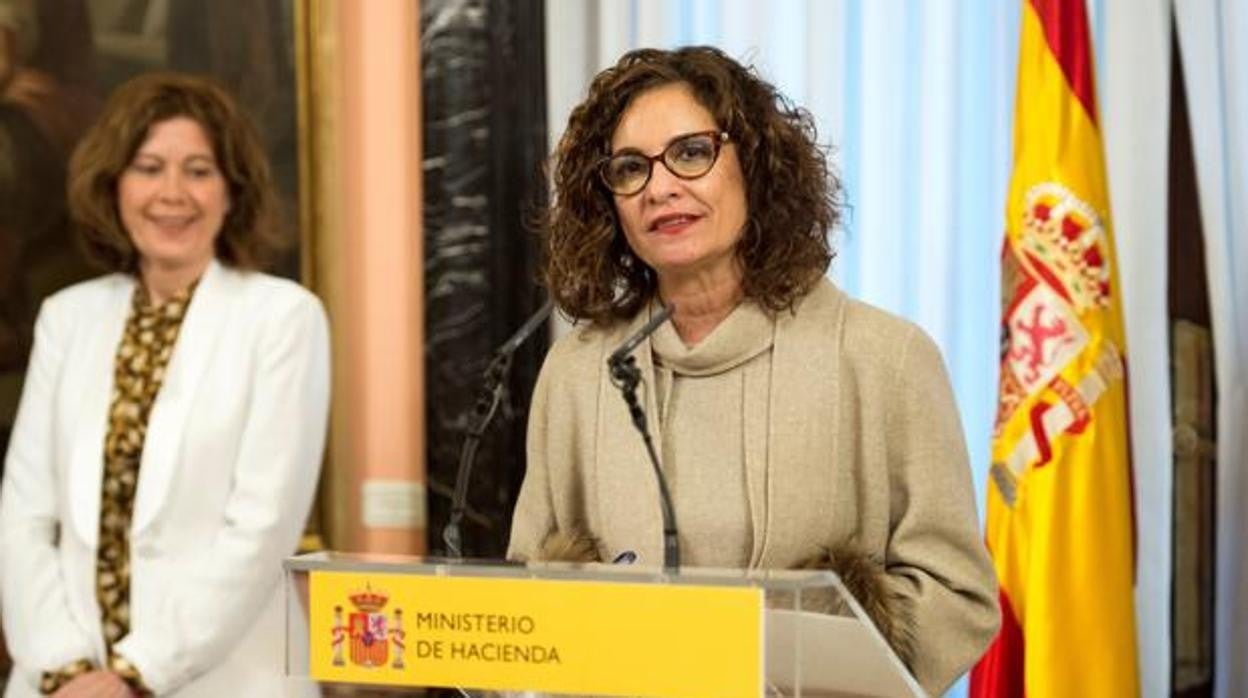 La ministra de Hacienda, María Jesús Montero