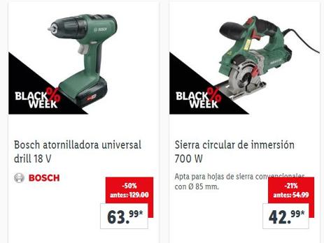 Descuentos en artículos de bricolaje de Lidl