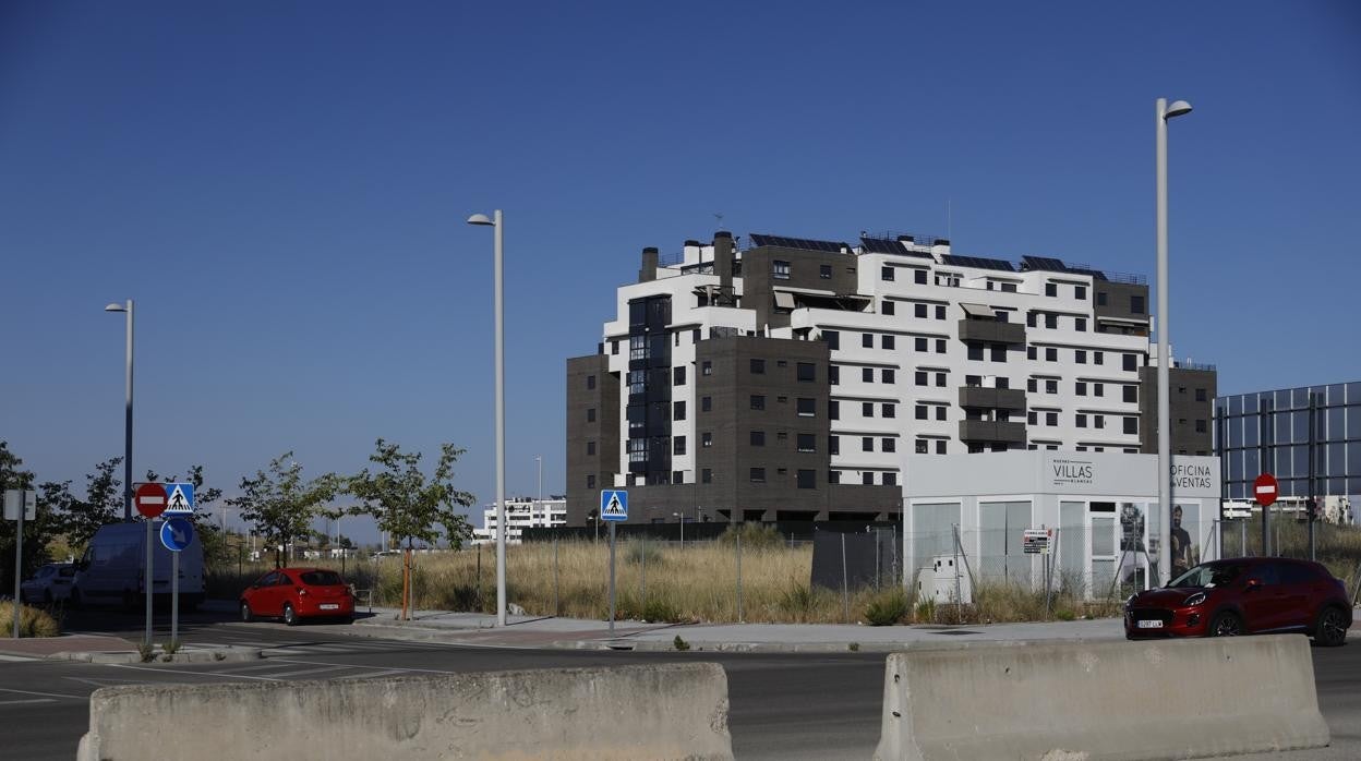 Un edificio de vivienda en Madrid