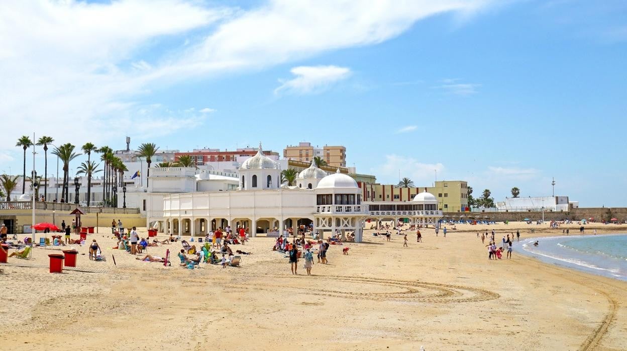 Playa de la Caleta en Cádiz