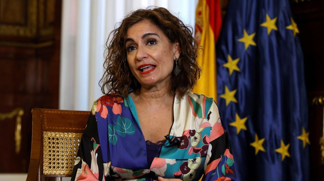 María Jesús Montero, ministra de Hacienda y Función Pública