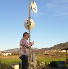 A través de una red de repetidores, los apartamentos La Torre ofrecen wifi a sus clientes