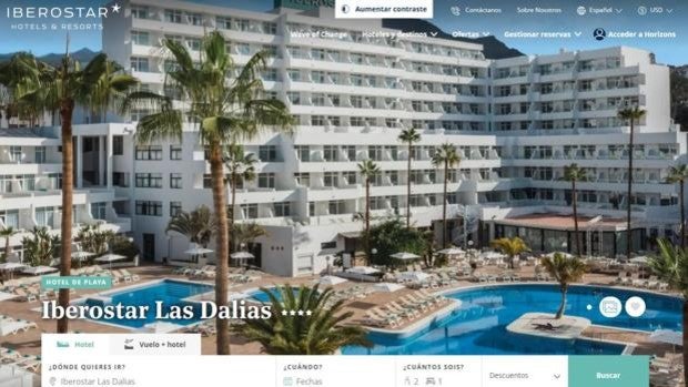 Iberostar vende su hotel de Las Dalias, de cuatro estrellas, en Tenerife a Starwood Capital Group