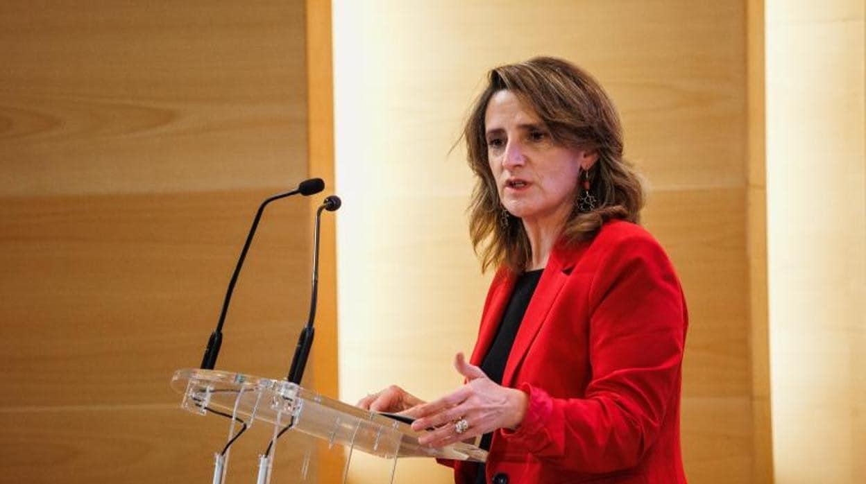 Teresa Ribera, vicepresidenta tercera del Gobiernoy ministra de Transición Ecológica