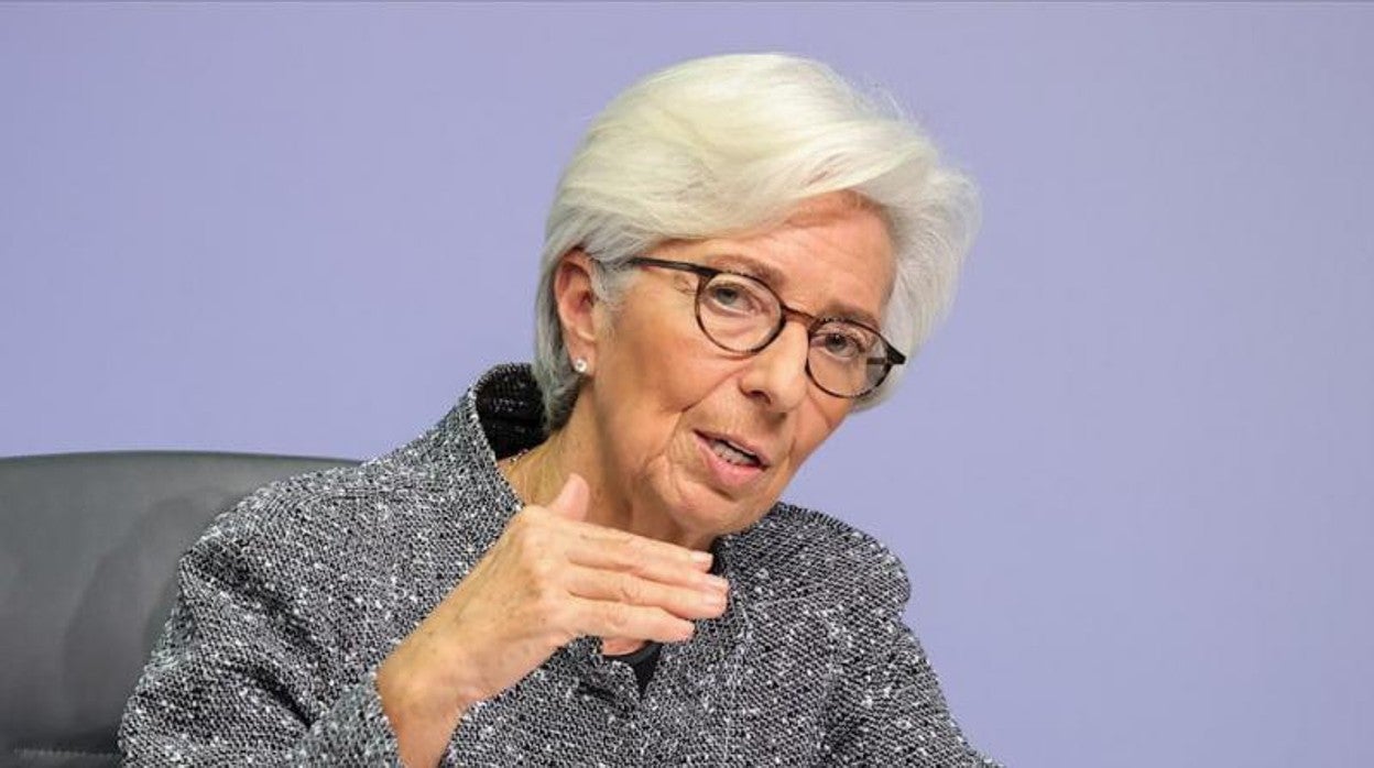 La presidenta del BCE, Christine Lagarde