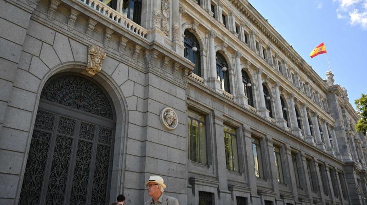 Fachada del Banco de España