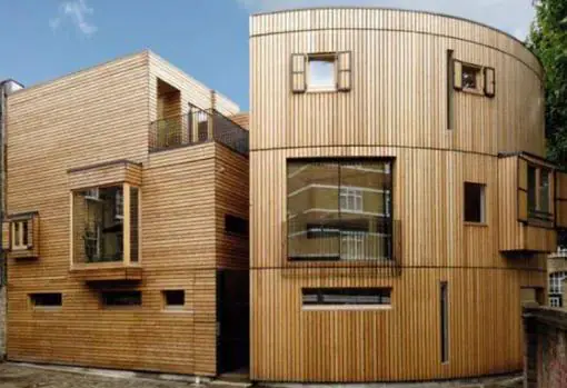 Edificio prefabricado de madera
