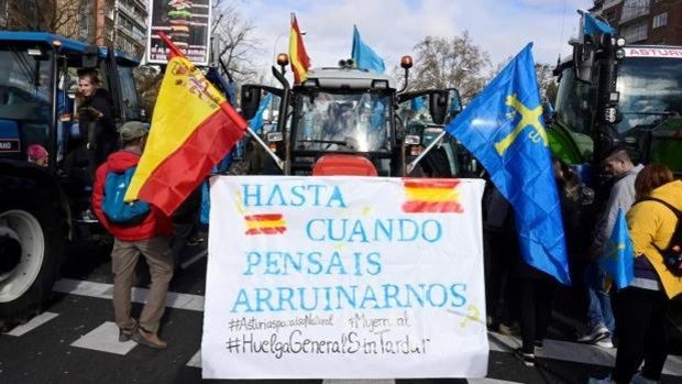 El mundo rural sale a la calle en Madrid contra los 'atropellos' que amenazan su modo de vida